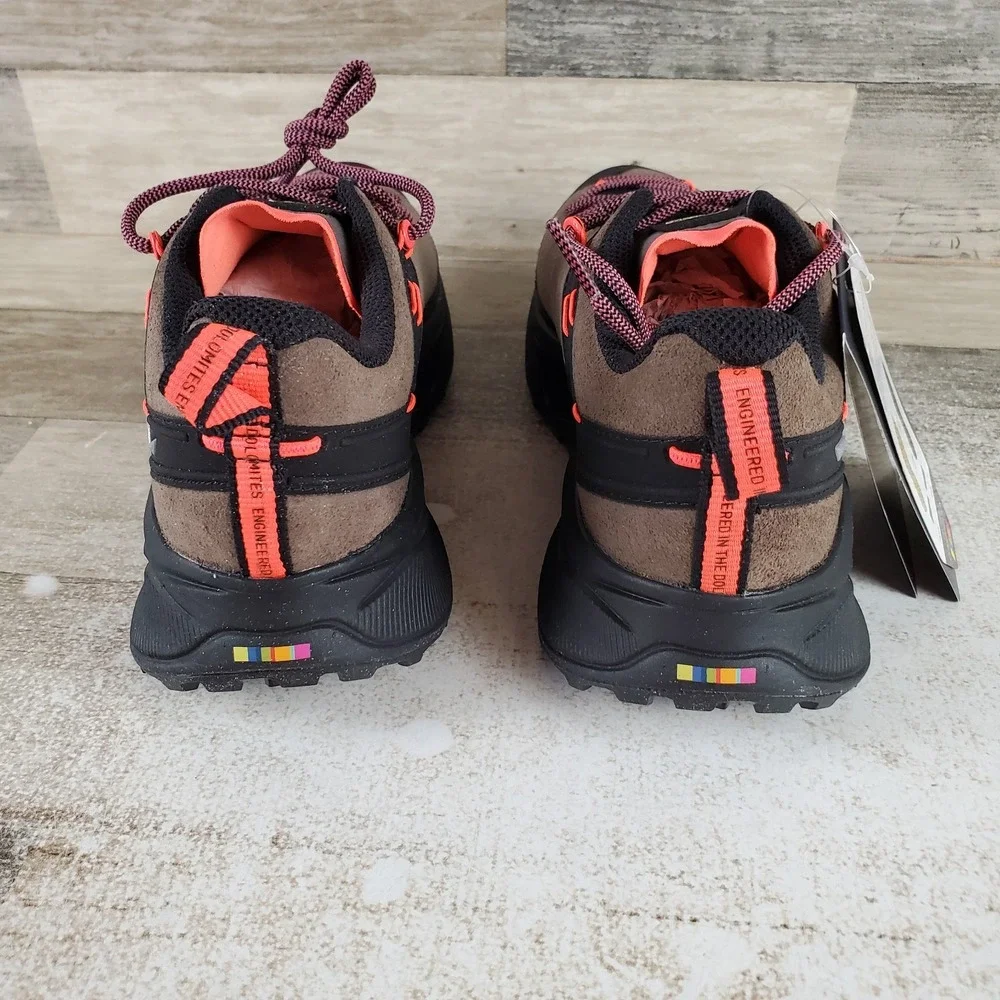Salewa Dropline Womens Hiking Shoes Sz 7.5 Bungee Cord Black Low Top Sneakers